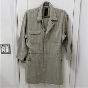 New Romantic FREE PEOPLE, Herringbone Brand New Dress (Small)